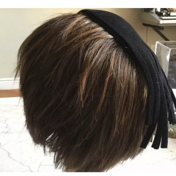 NWT $ 875 EMPORIO ARMANI hat /Accessory Black main image 9